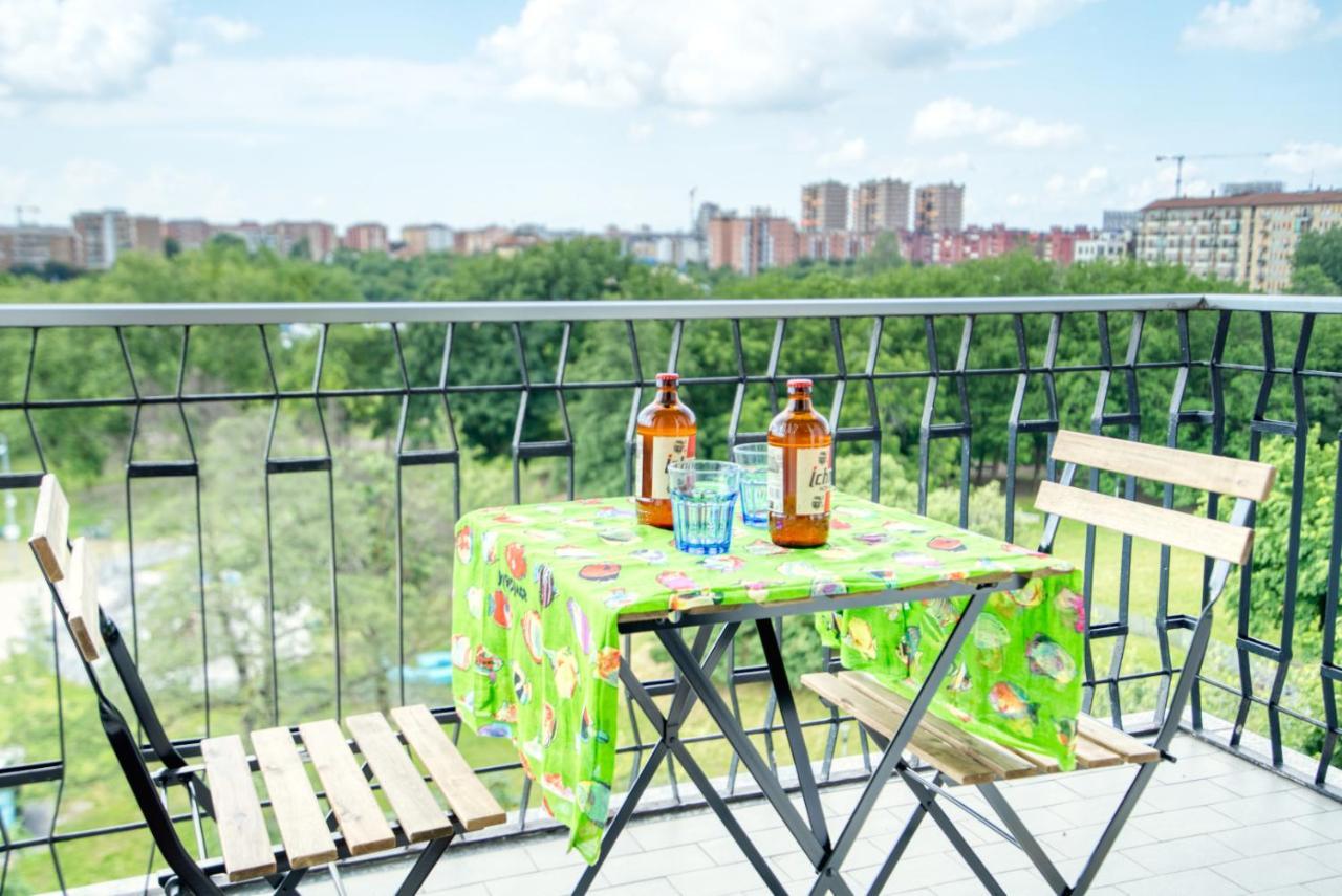 Caseospitali - Casa Park View, Ampio Trilocale Per Famiglie Sul Parco Milánó Kültér fotó