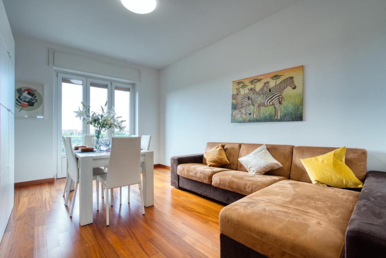 Caseospitali - Casa Park View, Ampio Trilocale Per Famiglie Sul Parco Milánó Kültér fotó