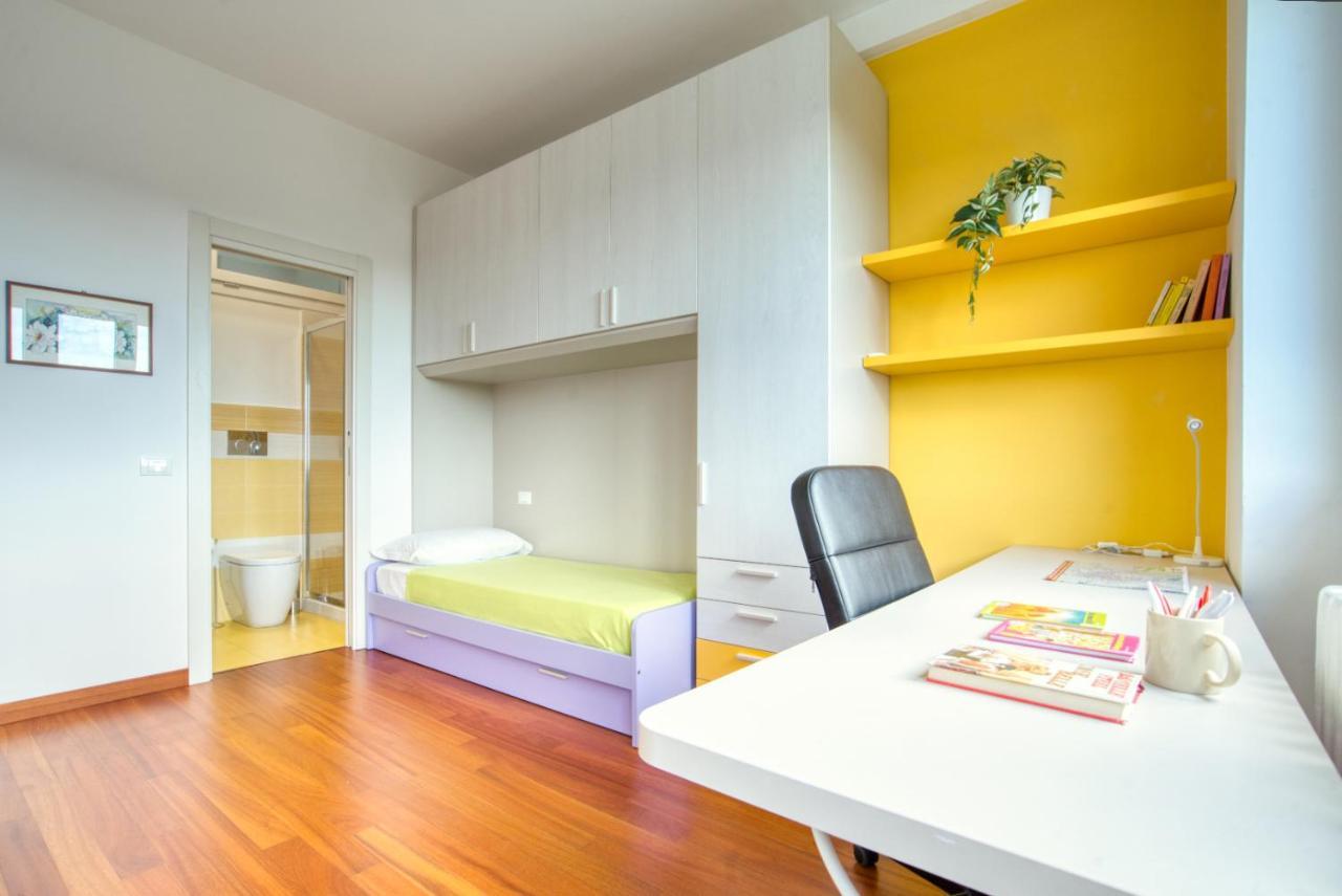Caseospitali - Casa Park View, Ampio Trilocale Per Famiglie Sul Parco Milánó Kültér fotó