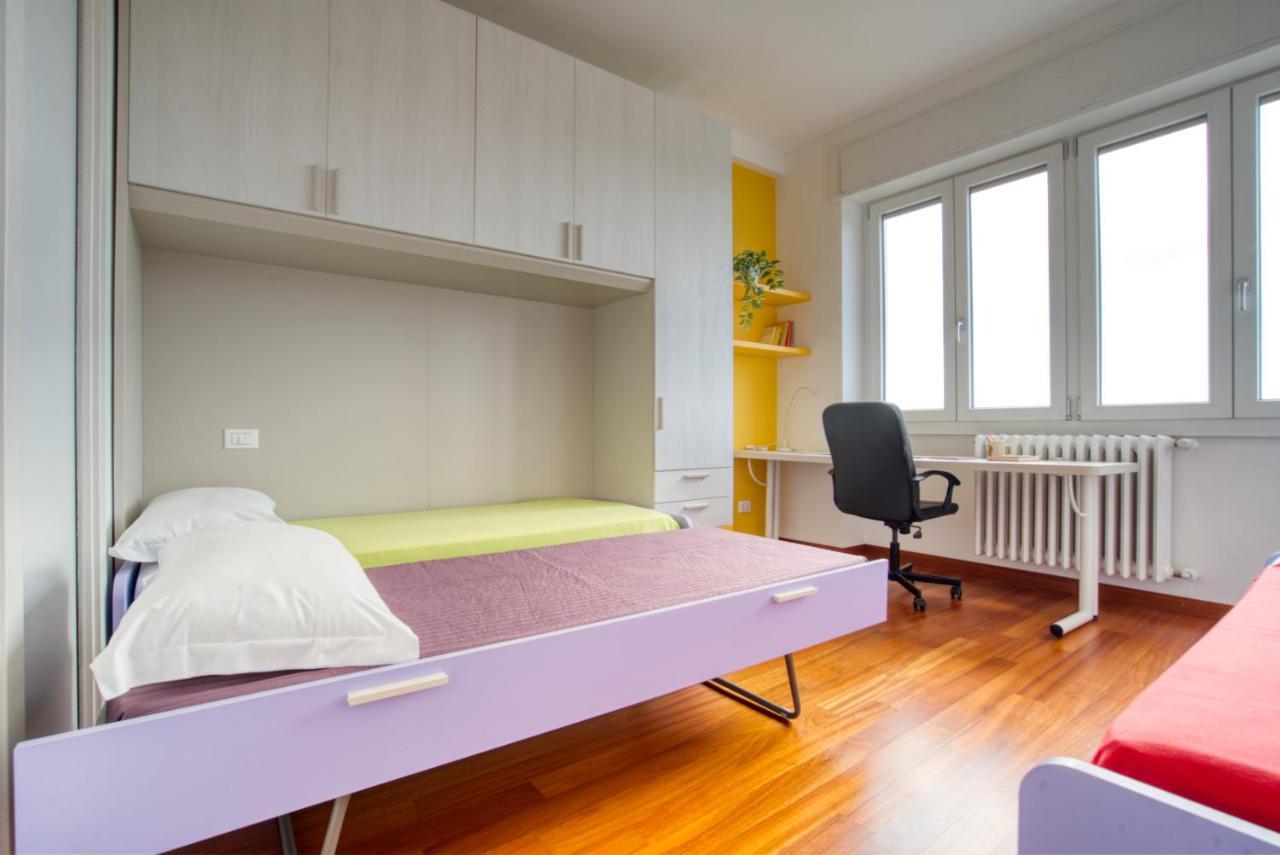 Caseospitali - Casa Park View, Ampio Trilocale Per Famiglie Sul Parco Milánó Kültér fotó