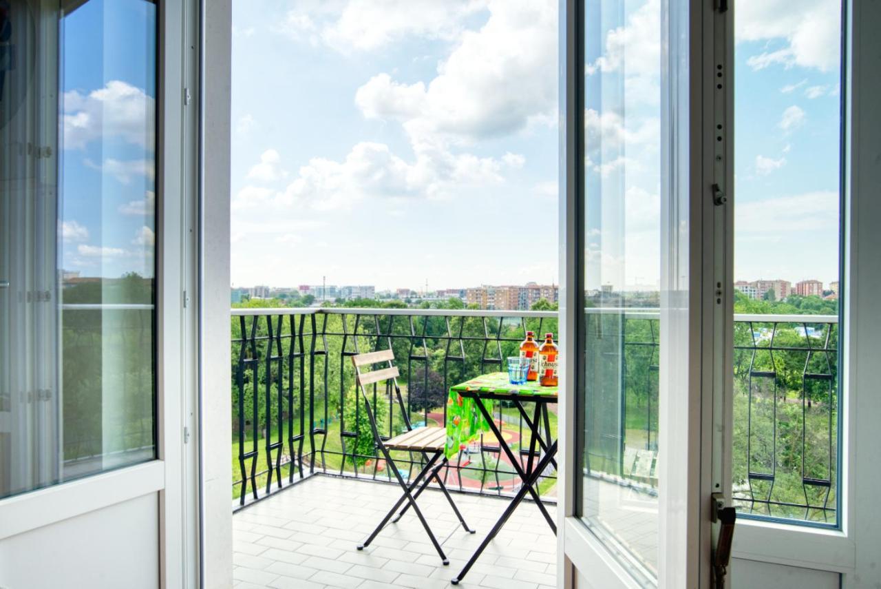Caseospitali - Casa Park View, Ampio Trilocale Per Famiglie Sul Parco Milánó Kültér fotó